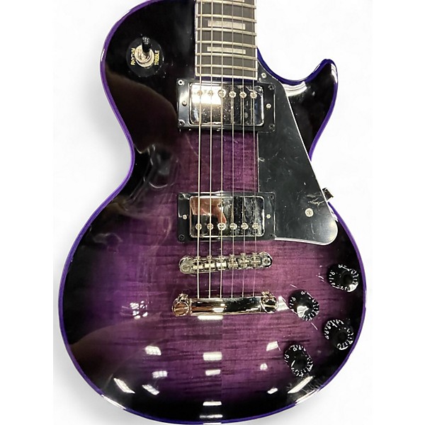 Used Epiphone LES PAUL CUSTOM WIDOW Purple Solid Body Electric Guitar