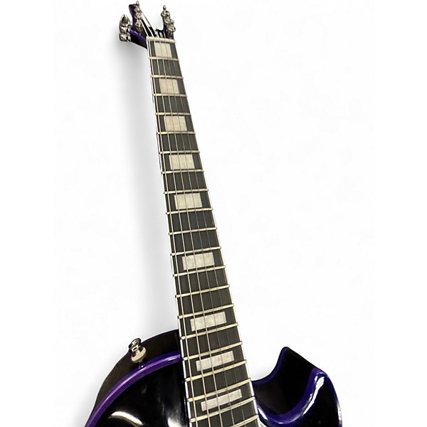 Used Epiphone LES PAUL CUSTOM WIDOW Purple Solid Body Electric Guitar