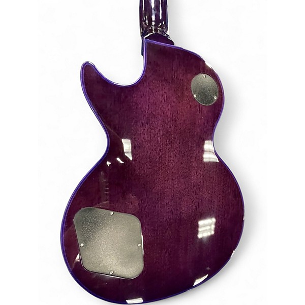 Used Epiphone LES PAUL CUSTOM WIDOW Purple Solid Body Electric Guitar