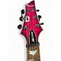 Used Schecter Guitar Research Omen Extreme 6 HOT PINK BURST Solid Body Electric Guitar
