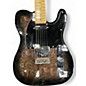 Used Harley Benton TE70 DELUXE BLACK PAISLEY Solid Body Electric Guitar