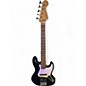 Used Squier Affinity Jazz Bass V 5 String Black Electric Bass Guitar thumbnail