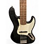 Used Squier Affinity Jazz Bass V 5 String Black Electric Bass Guitar