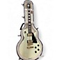 Used Gibson Les Paul Custom Alpine White Solid Body Electric Guitar thumbnail
