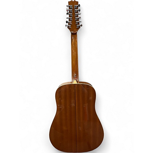 Used Mitchell MD100S12E Natural 12 String Acoustic Electric Guitar
