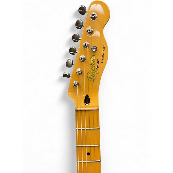 Used Squier CLASSIC VIBE TELE 50's Antique White Solid Body Electric Guitar