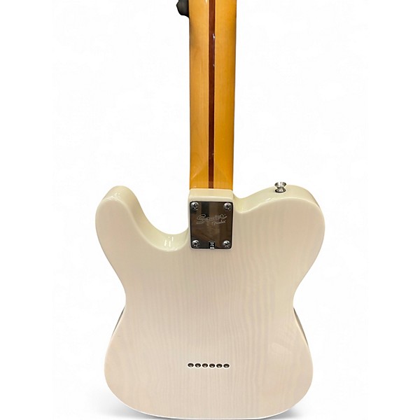 Used Squier CLASSIC VIBE TELE 50's Antique White Solid Body Electric Guitar
