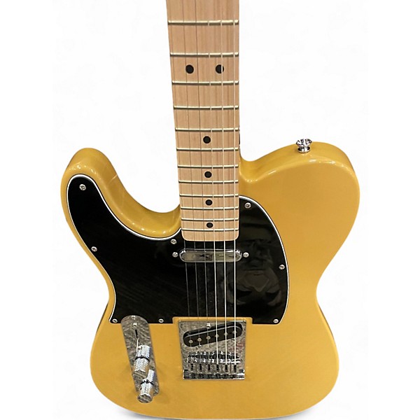 Used Squier Affinity Telecaster Left Handed Butterscotch Blonde Electric Guitar