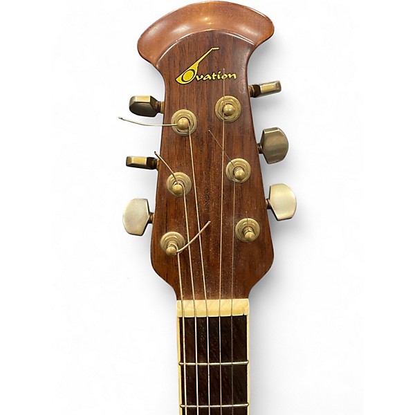 Used Ovation ULTRA DELUXE Natural Acoustic Guitar