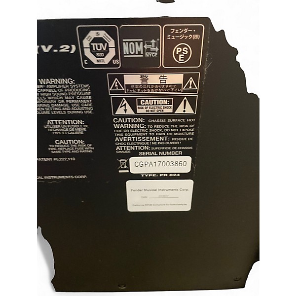 Used Fender Mustang I V2 20W 1X8 Guitar Combo Amp