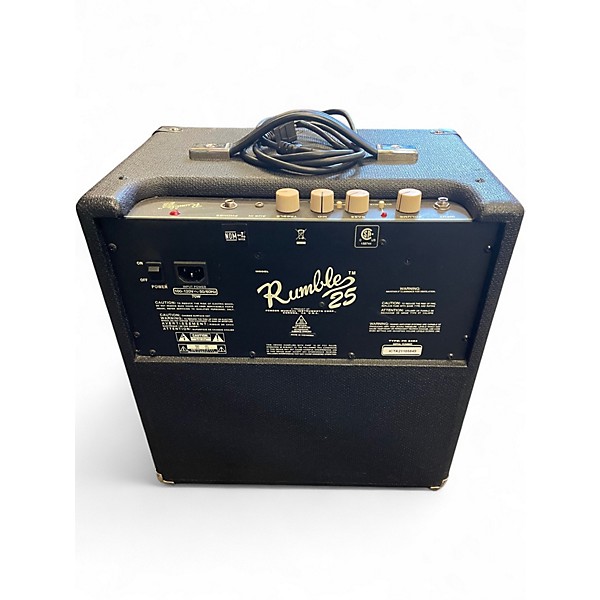 Used Fender Rumble 25 25W 1x10 Bass Combo Amp