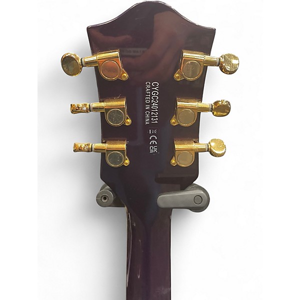 Used Gretsch Guitars G5655TG Purple Hollow Body Electric Guitar
