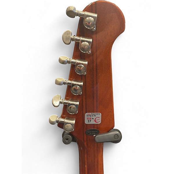 Used Epiphone Firebird 2 Tone Sunburst Solid Body Electric Guitar
