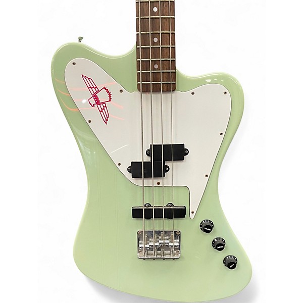 Used Epiphone Non-Reverse Thunderbird IV Seafoam Green Electric Bass Guitar