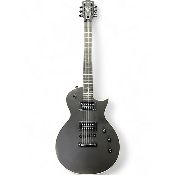 Used Fesley les paul Black Solid Body Electric Guitar