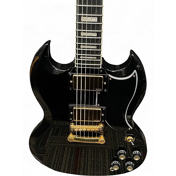 Used Epiphone SG CUSTOM Black Solid Body Electric Guitar