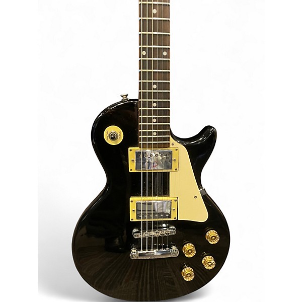 Used Epiphone Les Paul 100 Bolt On Black Solid Body Electric Guitar