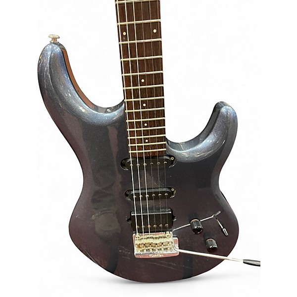 Used Ernie Ball Music Man Luke III Blue Solid Body Electric Guitar