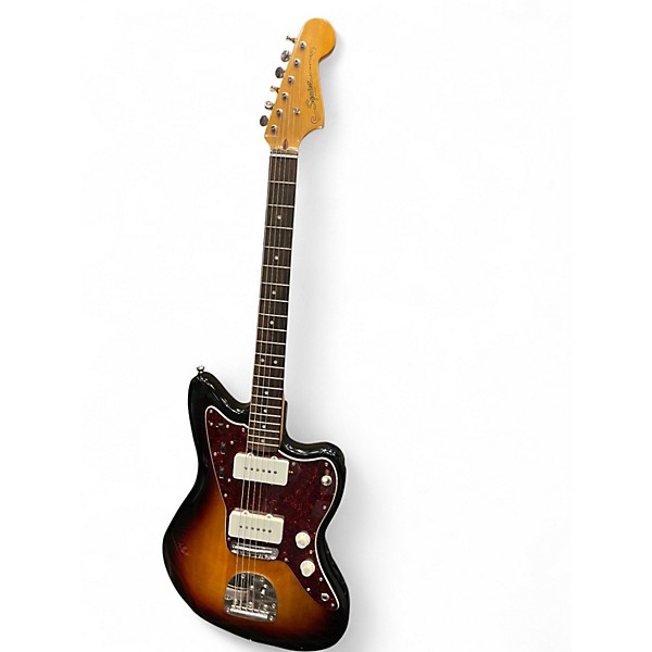 Used Squier JAZZMASTER 2 Color Sunburst Solid Body Electric Guitar