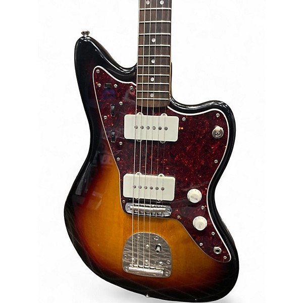 Used Squier JAZZMASTER 2 Color Sunburst Solid Body Electric Guitar