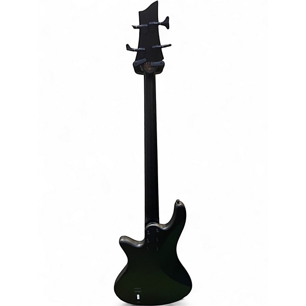 Used Schecter Guitar Research stealth-4 Black Electric Bass Guitar