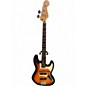 Used Fender American Standard Jazz Bass 2 Tone Sunburst Electric Bass Guitar thumbnail