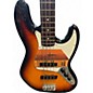 Used Fender American Standard Jazz Bass 2 Tone Sunburst Electric Bass Guitar