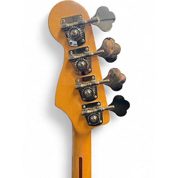 Used Fender American Standard Jazz Bass 2 Tone Sunburst Electric Bass Guitar