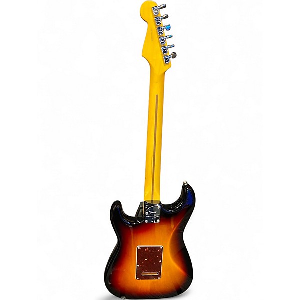 Used Fender American Professional II Stratocaster 3 Color Sunburst Solid Body Electric Guitar