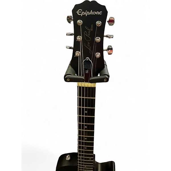 Used Epiphone Les Paul SL Black Solid Body Electric Guitar