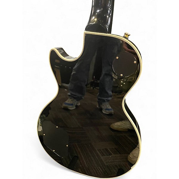 Used Epiphone Les Paul Custom Ebony Solid Body Electric Guitar