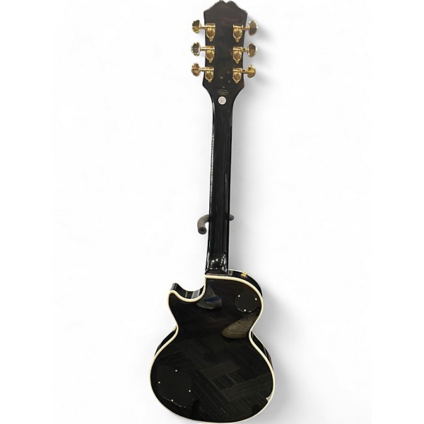 Used Epiphone Les Paul Custom Ebony Solid Body Electric Guitar