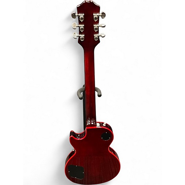 Used Epiphone Les Paul Custom Widow Crimson Red Burst Solid Body Electric Guitar