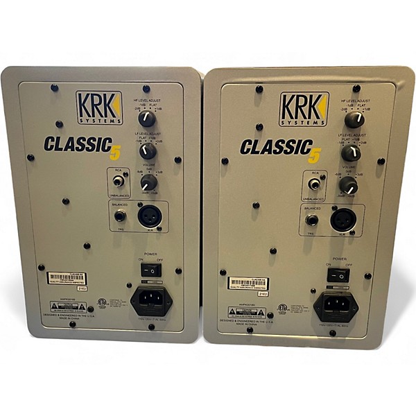 Used KRK CLASSIC 5 PAIR Powered Monitor