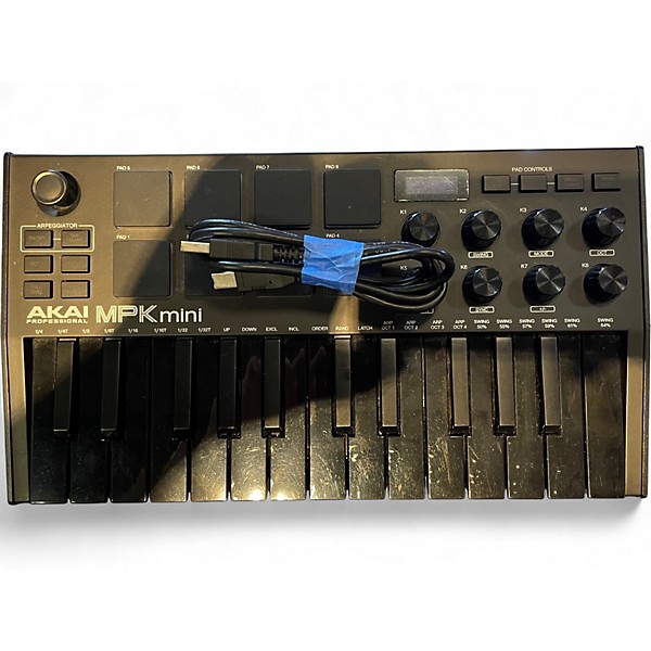 Used Akai Professional MPK Mini MIDI Controller