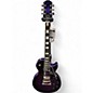 Used Epiphone LES PAUL CUSTOM WIDOW PURPLE BURST Solid Body Electric Guitar thumbnail