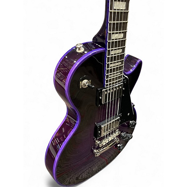 Used Epiphone LES PAUL CUSTOM WIDOW PURPLE BURST Solid Body Electric Guitar