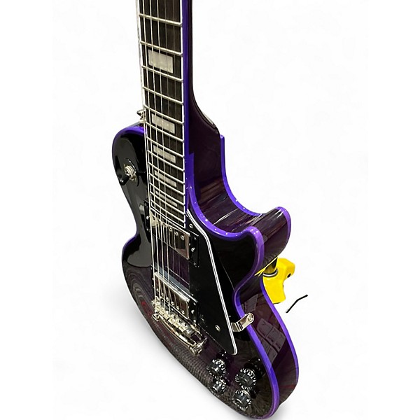 Used Epiphone LES PAUL CUSTOM WIDOW PURPLE BURST Solid Body Electric Guitar