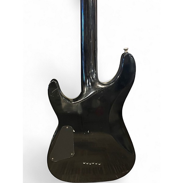 Used Schecter Guitar Research blackjack Black Solid Body Electric Guitar