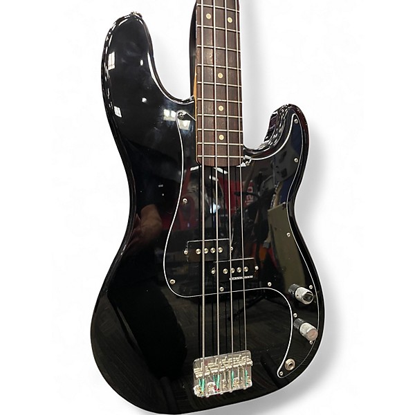 Used Fender Standard Precision Bass BLACK Electric Bass Guitar