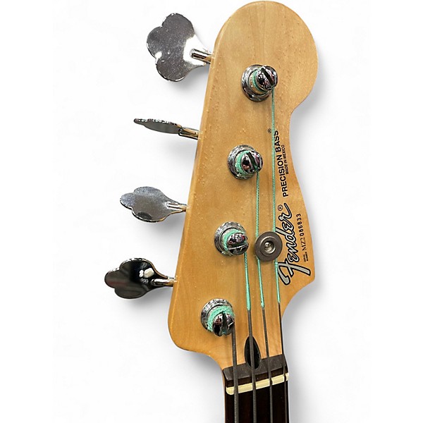 Used Fender Standard Precision Bass BLACK Electric Bass Guitar