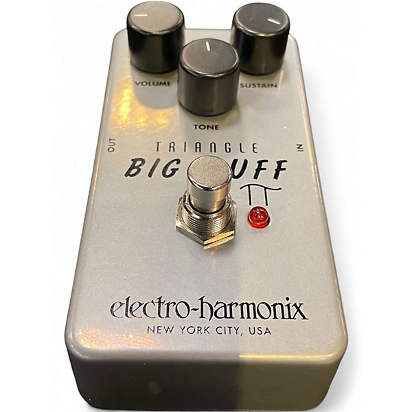 Used Electro-Harmonix Big Muff Triangle Pi Distortion Effect Pedal