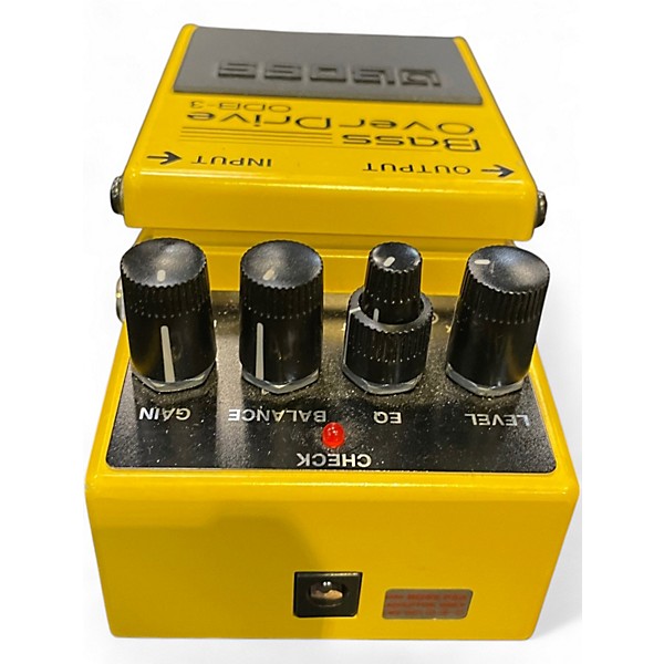Used BOSS ODB3 Bass Overdrive Bass Effect Pedal