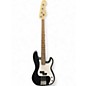 Used Squier Precision Bass Black Electric Bass Guitar thumbnail