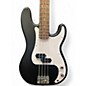 Used Squier Precision Bass Black Electric Bass Guitar