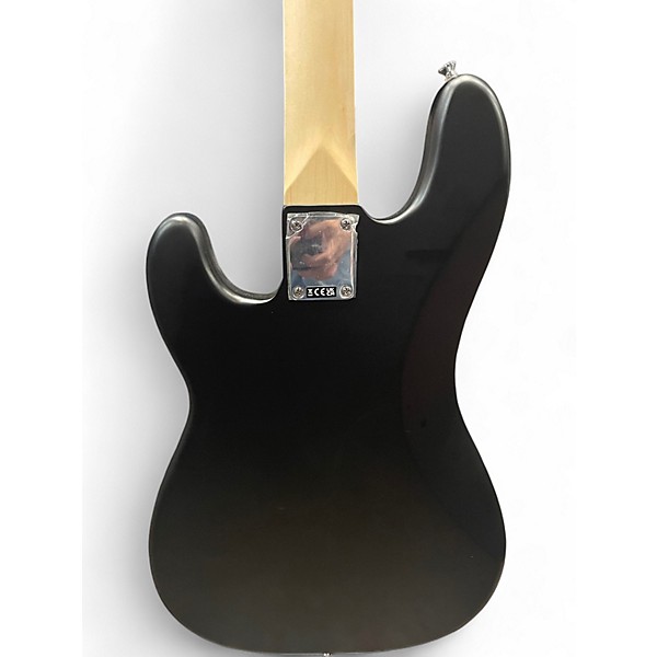 Used Squier Precision Bass Black Electric Bass Guitar