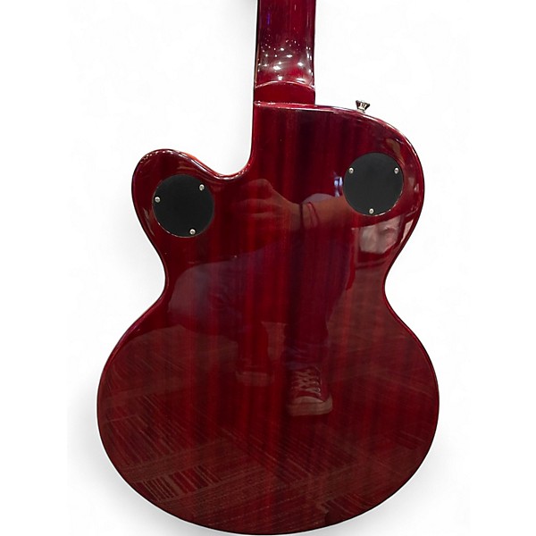 Used Epiphone Wildkat Trans Red Hollow Body Electric Guitar