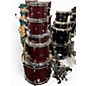 Used PDP by DW 5 Piece 5 Piece ENCORE 5 RED SPARKLE Drum Kit RED SPARKLE Drum Kit thumbnail