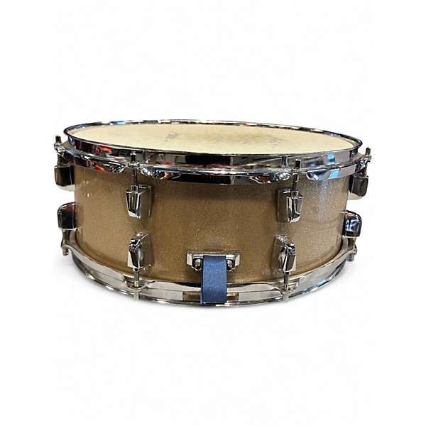 Used Yamaha 14in Rydeen Snare Champagne Glitter Drum