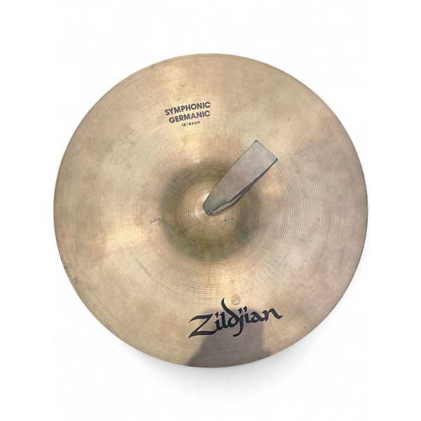 Used Zildjian 18in Symphonic Germanic Pair Cymbal